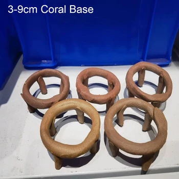 Новый Горячий аквариум 3-9 см с коралловой базой Fuji Brain Coral Base Для разведения кораллов на базе малых, средних и крупных, плюс Украшение аквариума