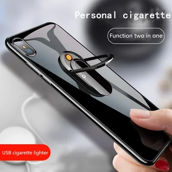 Новую креативную зажигалку для сигарет можно использовать как держатель мобильного телефона, USB-зажигалку для зарядки, многофункциональную зажигалку для сигарет.