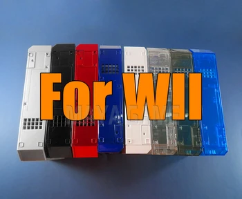 Высококачественный сменный корпус чехол-накладка с полным набором кнопок для замены игровой консоли Nintendo Wii