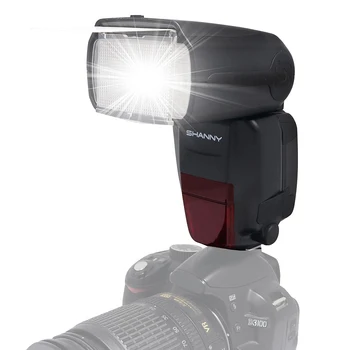 Беспроводная Система Shanny TTL HSS GN60 Вспышка Speedlite 2.4G для Nikon D810 D800 D800E D700 D750 D610 D600 D300s D300 D200 D7100