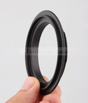 10шт Обратное переходное кольцо для макрообъектива диаметром 58 мм для корпуса зеркальной камеры 60D 7D 550D Оптом