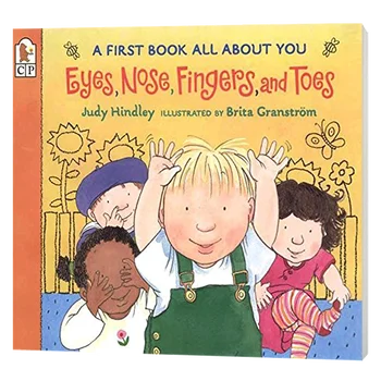 Глаза, нос, пальцы рук и ног, Детские книжки для детей 3, 4, 5, 6 лет, Английские книжки с картинками, 9780763617080