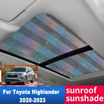 Для Toyota Highlander Kluger XU70 70 2023 2022 2021 2020 Люк На Крыше Солнцезащитный Козырек На Крыше Теплоизоляция Аксессуары Для Ветрового Стекла