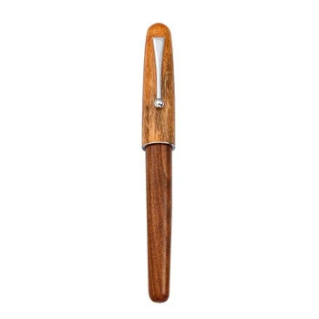 Деревянная авторучка с тонким пером, роскошные ручки для письма с преобразователем картриджей