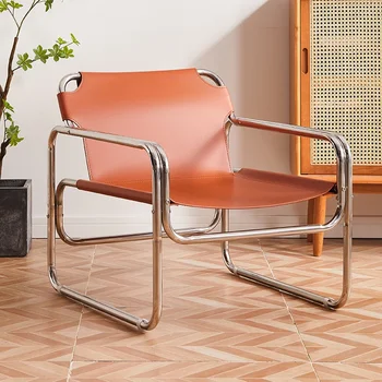 Ленивый скандинавский стул для гостиной, Уютный дизайнерский одноместный стул для гостиной, для чтения взрослыми, Woonkamer Stoelen Предметы домашнего обихода