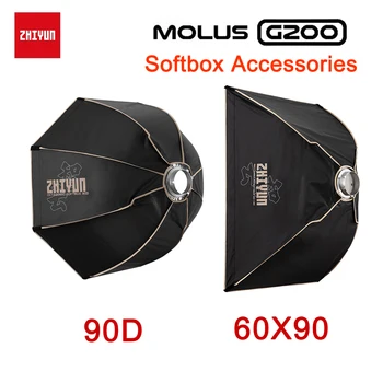 Софтбокс ZHIYUN для MOLUS G200 LED Video Photography Light 90D/60X90 Параболический Софтбокс Bowens Mount для Фотостудийной Камеры