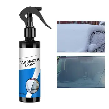 Спрей для удаления снега 100 мл, средство для размораживания лобового стекла, зимние автомобильные аксессуары, многоцелевой спрей для замков с ключами