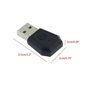 2022 Новый USB-адаптер Bluetooth 4.0 Передатчик для гарнитур PS4 Приемник Ключа для наушников