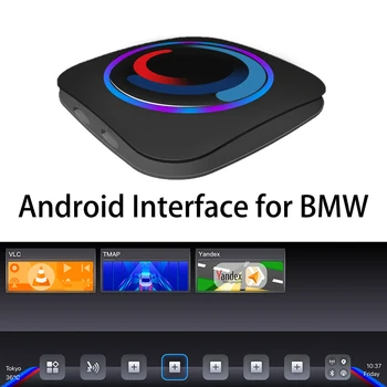 2023 Беспроводное Автомобильное воспроизведение Яндекс Google Карта Android Интерфейс для BMW X4M X5M X6M Всех Серий Plug & Play Android Box
