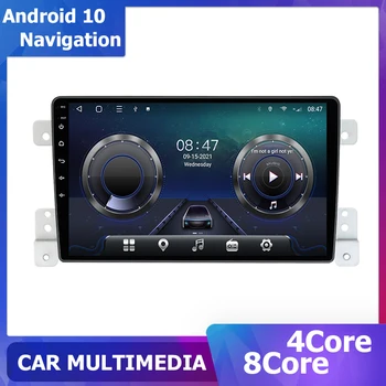 GPS Навигация Авторадио Android 11 Для Suzuki Grand Vitara 3 2005-2015 Мультимедийный плеер carplay 6 + 128 Г 2Din 8 core DSP 9 дюймов