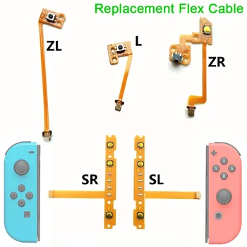 Замена Nintendo Switch JoyCon Key Button Ленточный гибкий кабель для SL SR ZR ZL L Левая Правая кнопка Key Гибкий кабель печатной платы