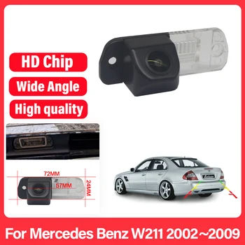 HD CCD Водонепроницаемая Камера Заднего Вида Для Mercedes Benz W211 2002 2003 2004 2005 2006 2008 2009 2009 Обратная Резервная Парковочная Камера