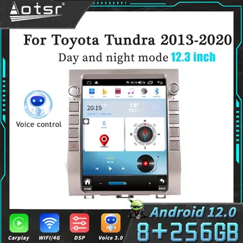 Экран Telsa 256G Для Toyota Tundra 2013-2020 Android12 Автомобильный Радиоприемник GPS Мультимедийный Плеер Аудио Автомагнитола Навигация Головное Устройство
