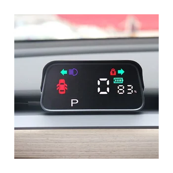 Автомобильный интеллектуальный дисплей, измеритель воздушного кода, ЖК-прибор HUD, автомобильные Аксессуары для Tesla Model 3 Y