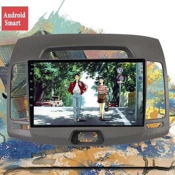 8G + 256G Android 13,0 4G Автомобильный Радио Мультимедийный Видеоплеер Навигация GPS WiFi 2din Для Hyundai Elantra HD 2006-2010 без dvd