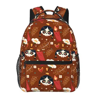 Модный школьный рюкзак Candle Girl Bagpack Teenger Girl Boy Школьная сумка Mochila