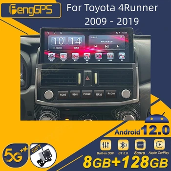 Для Toyota 4Runner 2009-2019 Android Автомобильное Радио 2Din Стереоприемник Авторадио Мультимедийный Плеер GPS Navi Экран Головного Устройства
