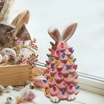 Статуя Милого Пасхального Кролика, Фигурки животных, украшение для Пасхальной вечеринки, Сувениры для вечеринок