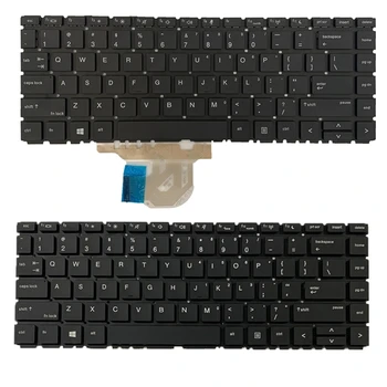 L43D Новая Американская Раскладка Черная Английская Клавиатура для Ноутбука HP book 440 445 440 G7 445 Серии G7 Ноутбук