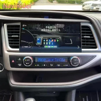 Для Toyota Highlander 2013-2018 Android 13 Автомагнитола Мультимедийный плеер 2 Din Навигация GPS Carplay Авторадио Стерео Все в одном