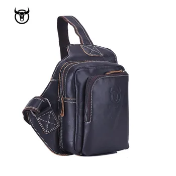 Дизайнерская высококачественная мужская сумка из натуральной кожи, мужская сумка через плечо, дневной рюкзак из воловьей кожи, модная сумка через плечо для путешествий