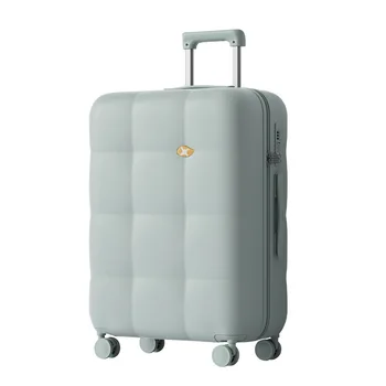 Maletas viaje 20-дюймовый дорожный чемодан-переноска на колесиках, ручная кладь разрешена как мужчинам, так и женщинам New Macaron