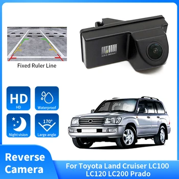 Широкоугольная камера заднего вида на 170 градусов для Toyota Land Cruiser LC100 LC120 LC200 Prado HD Водонепроницаемая ночного видения