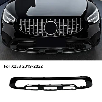 Для Mercedes Benz GLC X253 W253 Черная Отделка Переднего Бампера GT Решетка Радиатора Спойлер Разветвители Аксессуары a2538859901