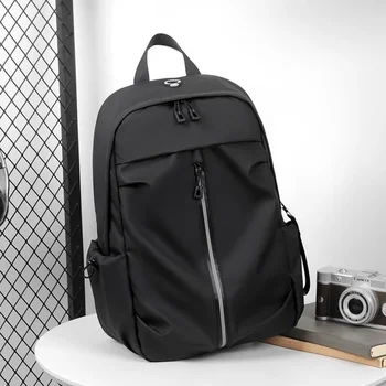 Новый мужской рюкзак из полиэстера, большой емкости, студенческий школьный рюкзак, сумка для ноутбука, Водонепроницаемый рюкзак для путешествий, школьный рюкзак для Университетского колледжа