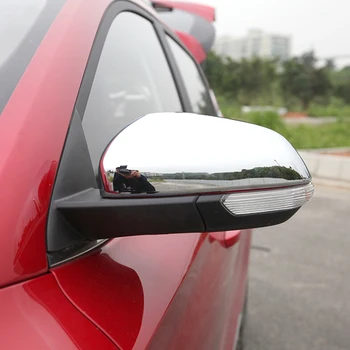 Для MG ZS 2018 Аксессуары для стайлинга автомобилей ABS Хромированная крышка зеркала заднего вида автомобиля Отделка крышки
