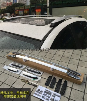 Боковые рейлинги багажника на крыше, перекладины багажника для Toyota RAV4 2013 2014 2015 2016 2017