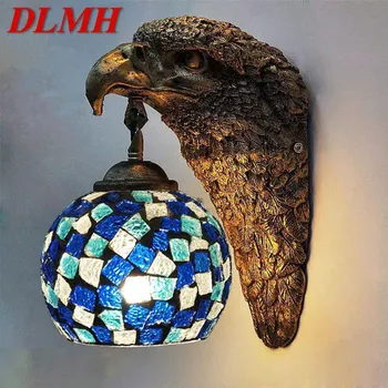 Современный настенный светильник DLMH Eagle, персонализированный и креативный светильник для украшения гостиной, спальни, прихожей, бара