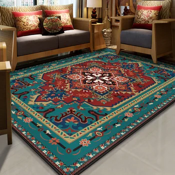 Персидский коврик для гостиной, ковры для двери в спальню, Хрустальный бархат, Турецкий кухонный коврик, противоскользящий коврик для входной двери в стиле бохо, молитва