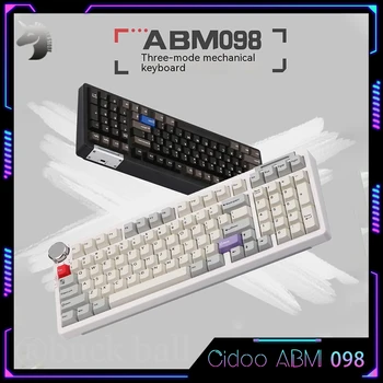 Клавиатура Cidoo Abm098 98 Клавиш Механическая клавиатура Беспроводная Bluetooth 3 режима Геймерская прокладка Аксессуар для компьютера Игровой подарок мужчине