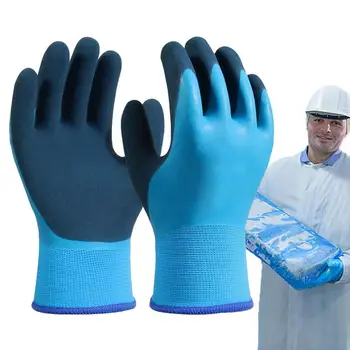 Рабочие перчатки для холодной погоды, водонепроницаемые зимние перчатки, Антифриз, Морозостойкие Перчатки для зимней рыбалки, Термостойкие мужские и женские