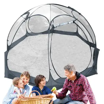 Прозрачная Кемпинговая Палатка на 4-8 Человек Bubble House Сферические Палатки Star Dome Палатка 360-Градусное Панорамное Окно Sun Room Палатки