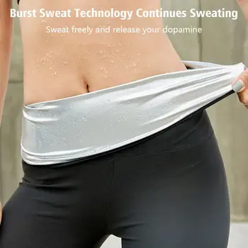Женские спортивные штаны с контролем живота, подтягивающие бедра, для сауны, высокая талия, для фитнеса, пятиточечные шорты, жилет W3T0