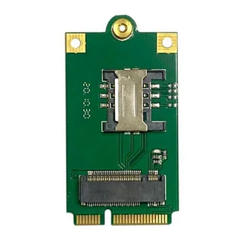 Плата адаптера 2X 4G 5G M.2 Для Pcie NGFF к Mini Pci-E с разъемом для SIM-карты с разъемом для L860-GL DW5820E DW5816E EM7455