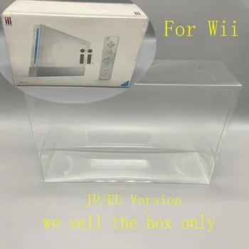 Прозрачная Защитная Коробка Для WII Host Collect Boxes Для Nintendo WII Game Shell Прозрачная Витрина