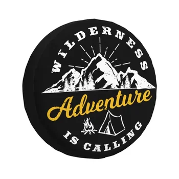 Wilderness Adventure Calling Чехол Для Запасного Колеса Honda CRV Explore Camping Travel 4WD 4x4 Внедорожник Автомобильные Протекторы 14 